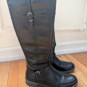 Black Equestrian Riding Boots